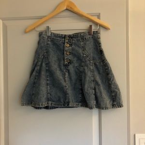 denim skirt!